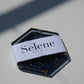 BLACK CRYSTAL COASTER