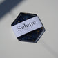 BLACK CRYSTAL COASTER