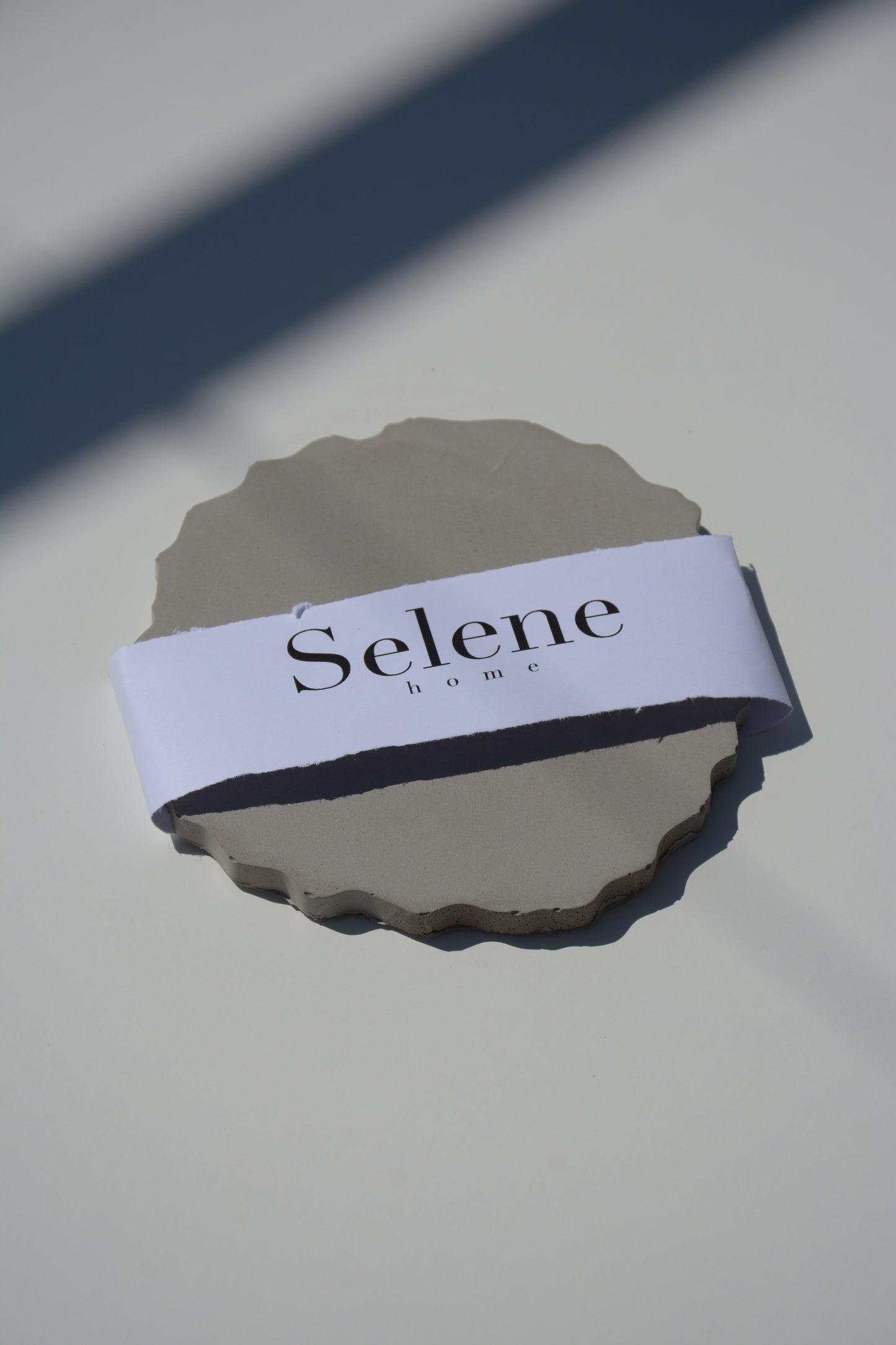 FLOWER CONCRETE COASTER
